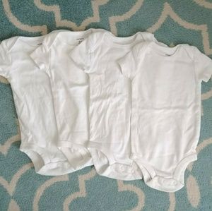 White Carter's Onsies